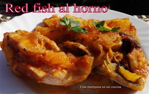 Red Fish Al Horno
