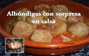 Albóndigas Con Sorpresa En Salsa
