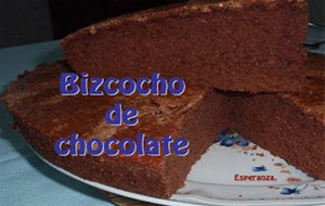 Bizcocho De Chocolate
