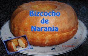 Bizcocho De Naranja
