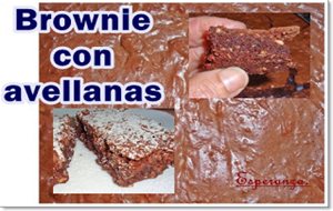Brownie Con Avellanas
