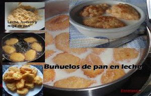 Buñuelos De Pan En Leche
