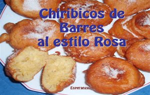 Chiribicos De Barres Al Estilo Rosa
