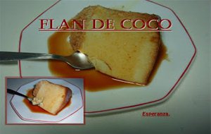 Flan De Coco
