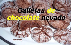 Galletas De Chocolate Nevado
