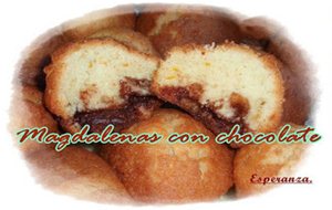 Magdalenas Con Chocolate
