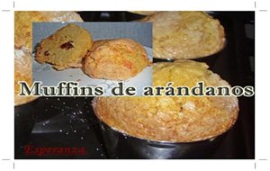 Muffins De Arándanos
