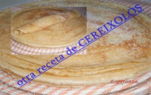 Cereixolos (creps) Otra Receta
