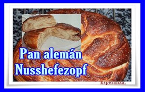 Pan Alemán Nusshefezopf

