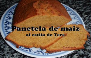 Panetela De Maíz Al Estilo Tere
