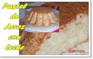 Pastel De Arroz Con Leche
