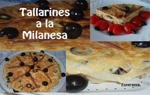 Tallarines A La Milanesa
