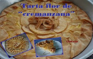 Tarta Flor De Cremanzana
