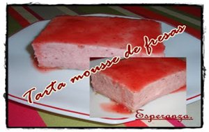 Tarta Mousse De Fresas
