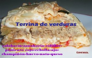 Terrina De Verduras
