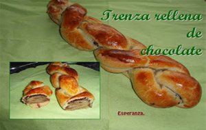 Trenza Rellena De Chocolate
