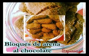 Bloques De Arena Al Chocolate
