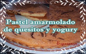 Pastel Amarmolado De Quesitos Y Yogurt
