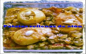 Patatas Rellenas De Atún
