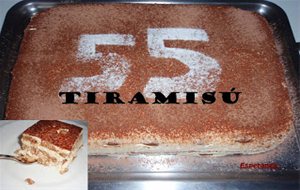 Tiramisú
