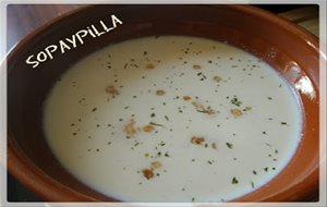 Sopa De Queso De Berasategui
