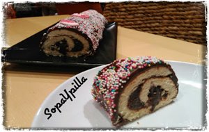 Brazo De Crema De Chocolate Exprés

