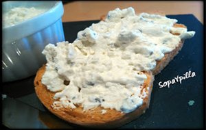 Mousse De Queso Con Trufa
