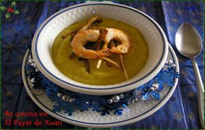 Crema Hortelana De Gambas 
