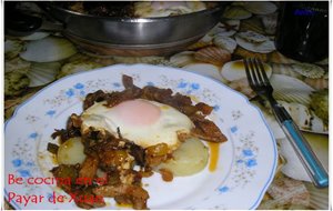 Fritada De Verduras Con Magro Y Huevos
