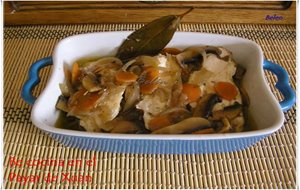 Escabeche De Pollo Con Champiñones
