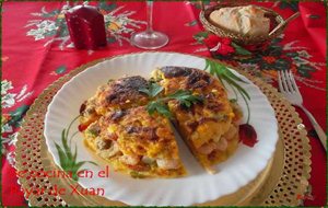 Tortilla De Calabaza Rellena
