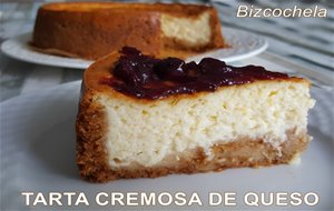 Tarta Cremosa De Queso (al Horno)
