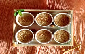 Budino Al Latte Di Mandorle - Budín Con Leche De Almendras
