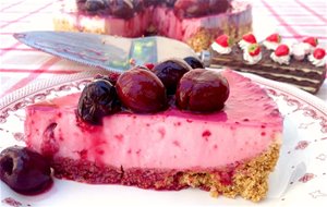 Cheesecake De Frutos Del Bosque (sin Horno)
