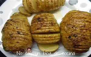 Patatas Laminadas Hechas Al Horno

