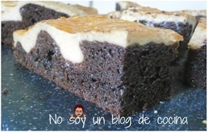 Brownie De Chocolate Y Queso
