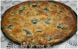 Quiche De Brocolí Y Queso De Cabra
