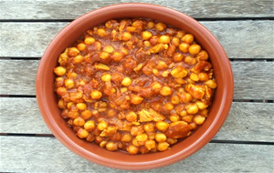 Garbanzos Indios Con Pollo (amristary Cholley)
