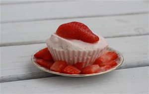 Helado Cremoso De Fresa Sin Azúcar
