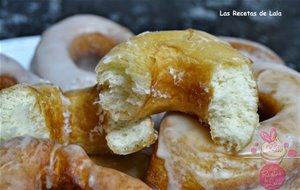 Donuts Con Glaseado De Azúcar, Con Fotos Del Paso A Paso.