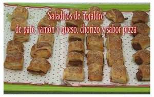 Saladitos De Hojaldre, Diversos Sabores