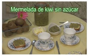 Mermelada De Kiwi Sin Azúcar