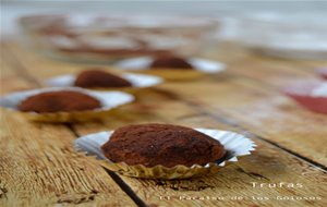 Trufas De Castañas,avellanas Y Nueces Caramelizadas
