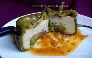 Pimientos Rellenos De Bacalao-reto Marquesa De Parabere
