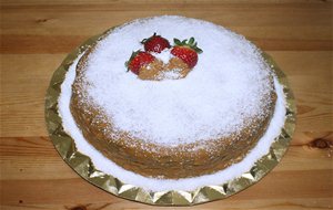 Tarta De Dulce De Leche Y Coco