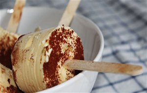 Helado Casero De Tiramisú