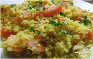 Ensalada De Cuscus Con Salmon Ahumado
