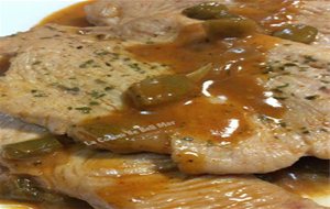 Filetes De Pavo En Salsa
