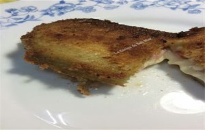 Libritos De Berenjenas Con Jamón Y Queso 
