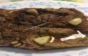 Chuletas De Cabezal Al Whisky 
